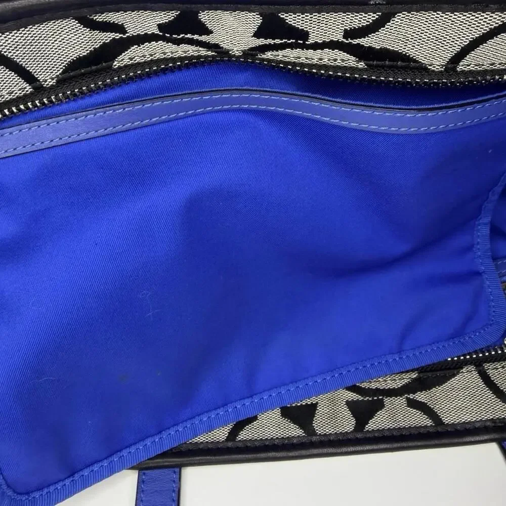 Vintage coach hamptons weekend signature tote